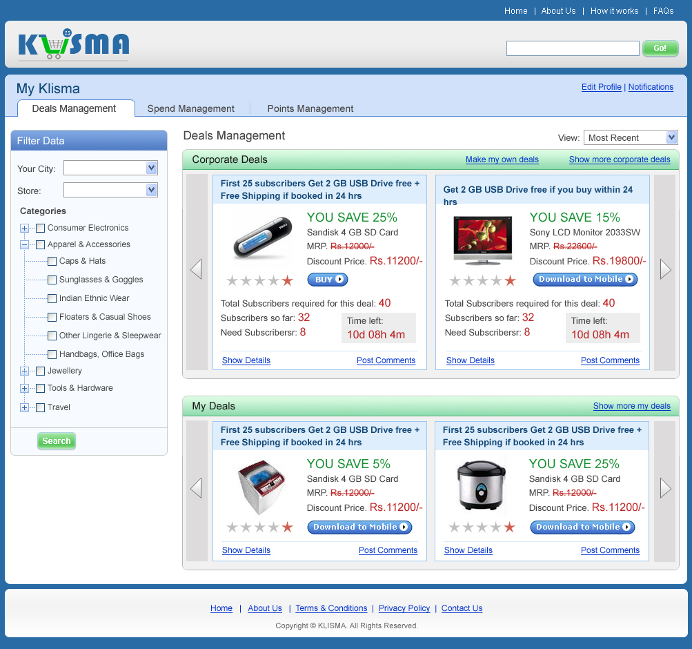 KLISMA screenshot