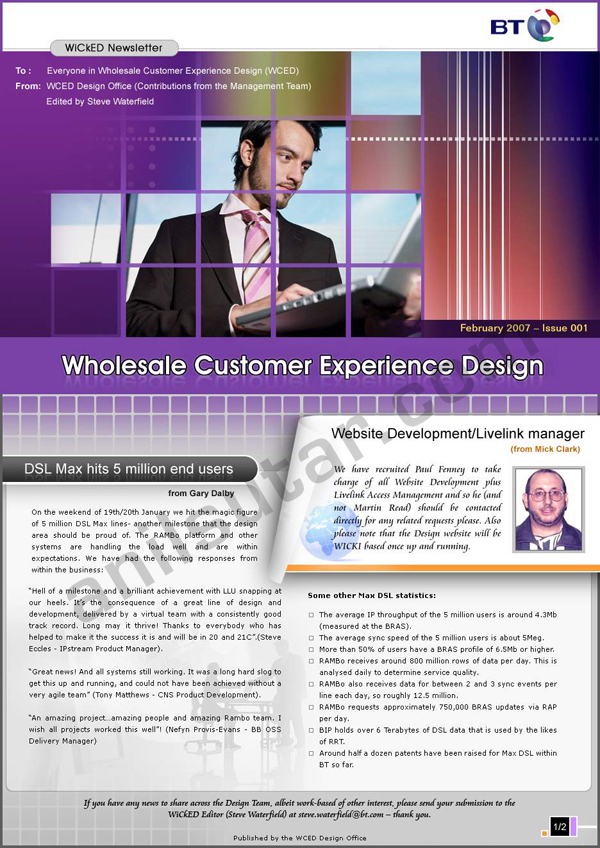 Wicked - a newsletter screenshot